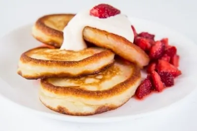 Оладушки из кислого молока