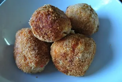 Горячие крабовые шарики