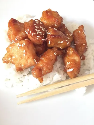 Курица в апельсиновом соусе по китайски