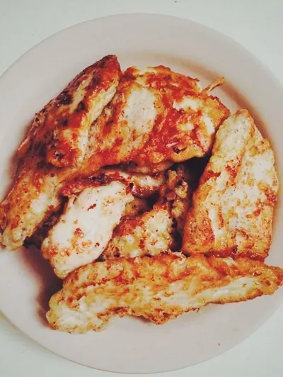 Куриная отбивная в пряном кляре