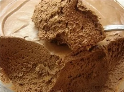 Шоколадное суфле на основе обезжиренного творога