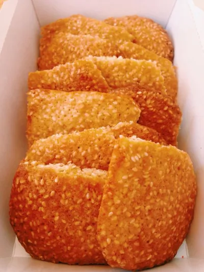 Кунжутные коржики