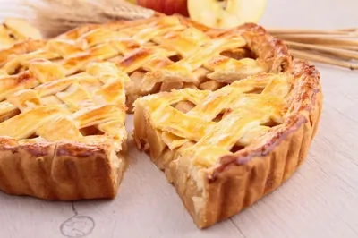 Мясной пирог с пшеницей