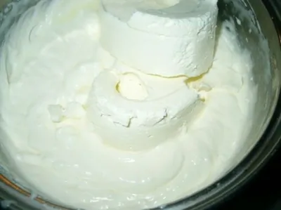 Творожный крем для эклеров и профитролей