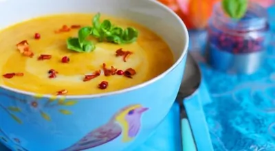 Тыквенный суп на кокосовом молоке