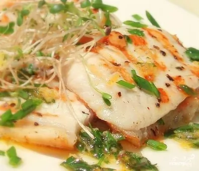 Белая рыба по тайски