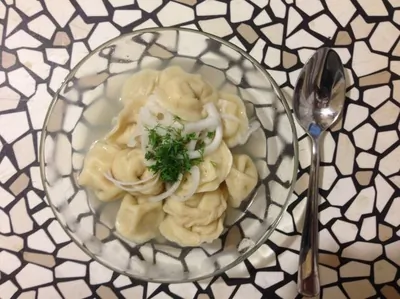 Пельмени с курицей