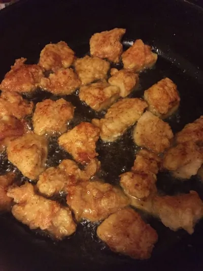 Куриные наггетсы в безглютеновом кляре