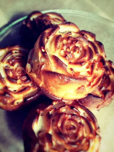 Ленивые ватрушки с курагой