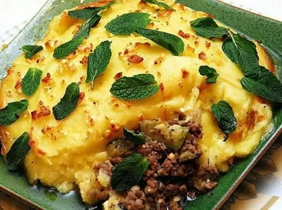 Аши по‑гречески с бараниной