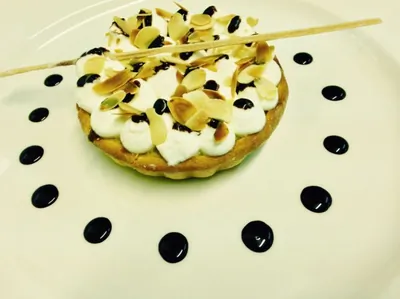 Миндально-грушевая тарталетка