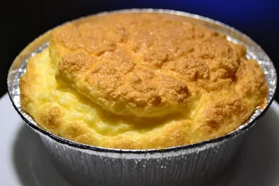 Белая рыба в суфле из сыра