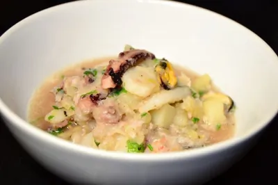 Скандинавское рагу с морепродуктами