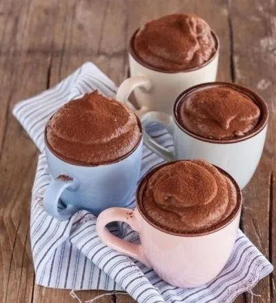 Легкий шоколадный мусс