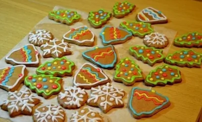 Медово-имбирное печенье