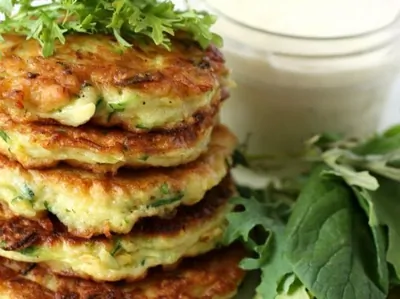 Оладьи кабачковые