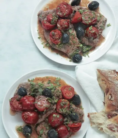 Говядина в стиле пиццы