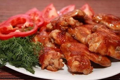 Острые куриные крылышки