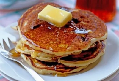 Мягкие оладьи на кефире