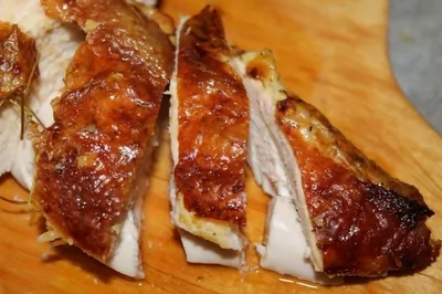 Куриная грудка запеченная с розмарином, тимьяном и цедрой цитрусовых