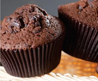 Легкие шоколадные маффины