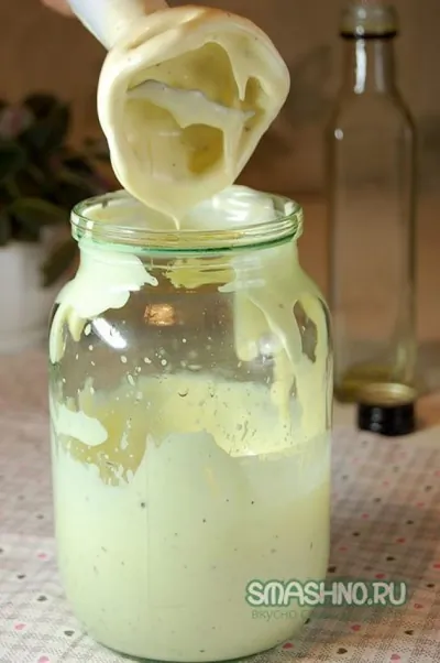 Домашний майонез за минуту