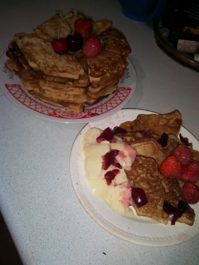 Бельгийские вафли по домашнему