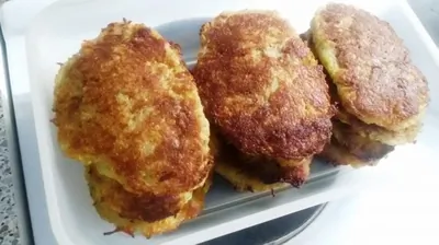 Картофельные драники с мясным фаршем