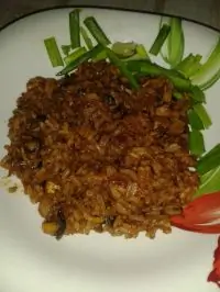 Пряный рис с мидиями