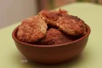 Постные котлетки из соевого мяса