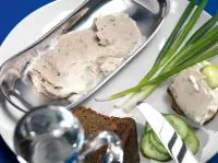 Паштет из копченой скумбрии