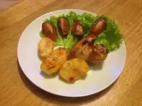 Куриные крылышки в медово-соевом соусе с чесноком