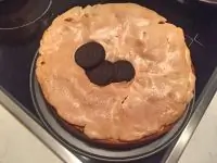 Яблочный торт с безе