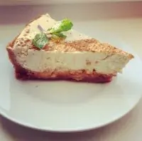 Карамельно-яблочный чизкейк