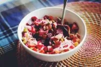 Винегрет с квашеной капустой