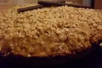 Яблочно-морковный пирог (без яиц)