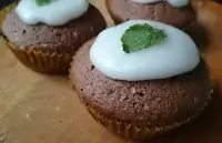 Мятно-шоколадные капкейки