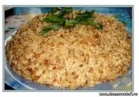 Слоеный салат с кальмарами