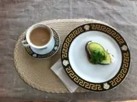 Королевский бутерброд с крабовым мясом