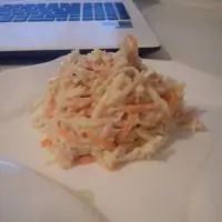 Салат с сельдереем и ветчиной