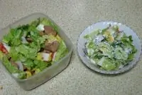 Салат из курицы с пекинской капустой