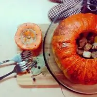 Мясо в тыкве
