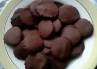 Шоколадное печенье из гречневой муки