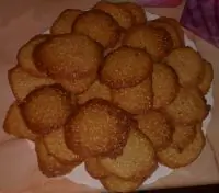 Печенье с кунжутом