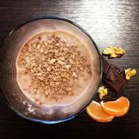 Шоколадно-ореховый смузи