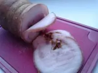 Рулет из щековины