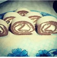 Шоколадные рулетики