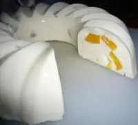 Кекс с ананасами без выпечки