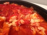 Треска в томатном соусе