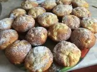 Яблочные кексы